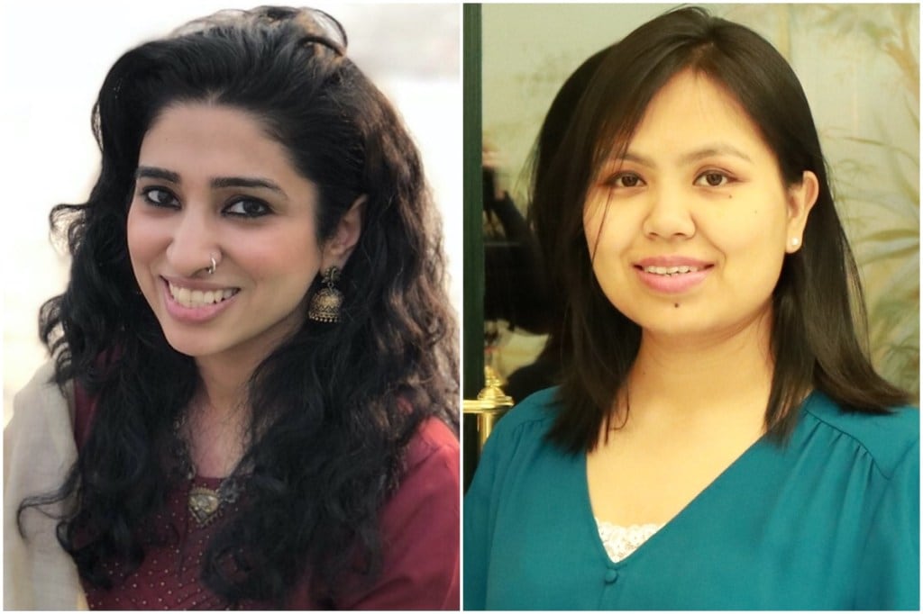 Sanjana Kadyan and Tulsipriya Rajkumari Sanjana Kadyan and Tulsipriya Rajkumari