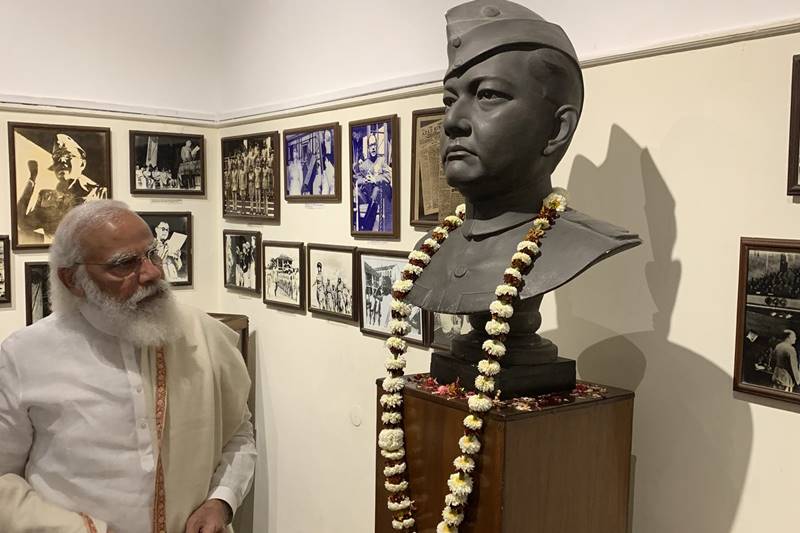 Netaj Subhas Chandra Bose, netaji, Subhas Chandra Bose, victoria memorial, netaji bhawan, mamata banerjee, modi, pm modi, modi in kolkata, netaji birthday, parakram diwas