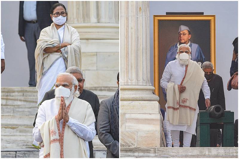 Netaj Subhas Chandra Bose, netaji, Subhas Chandra Bose, victoria memorial, netaji bhawan, mamata banerjee, modi, pm modi, modi in kolkata, netaji birthday, parakram diwas