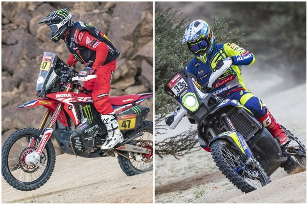 2021 dakar rally honda tvs racing