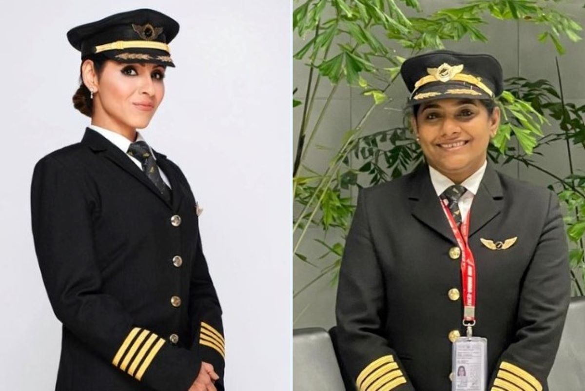 air india all women bengaluru san francisco flight