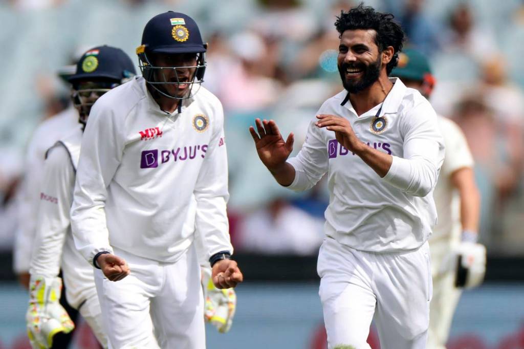 Aus vs Ind 3rd Test Jadeja four wicket haul Shubman Gill 50