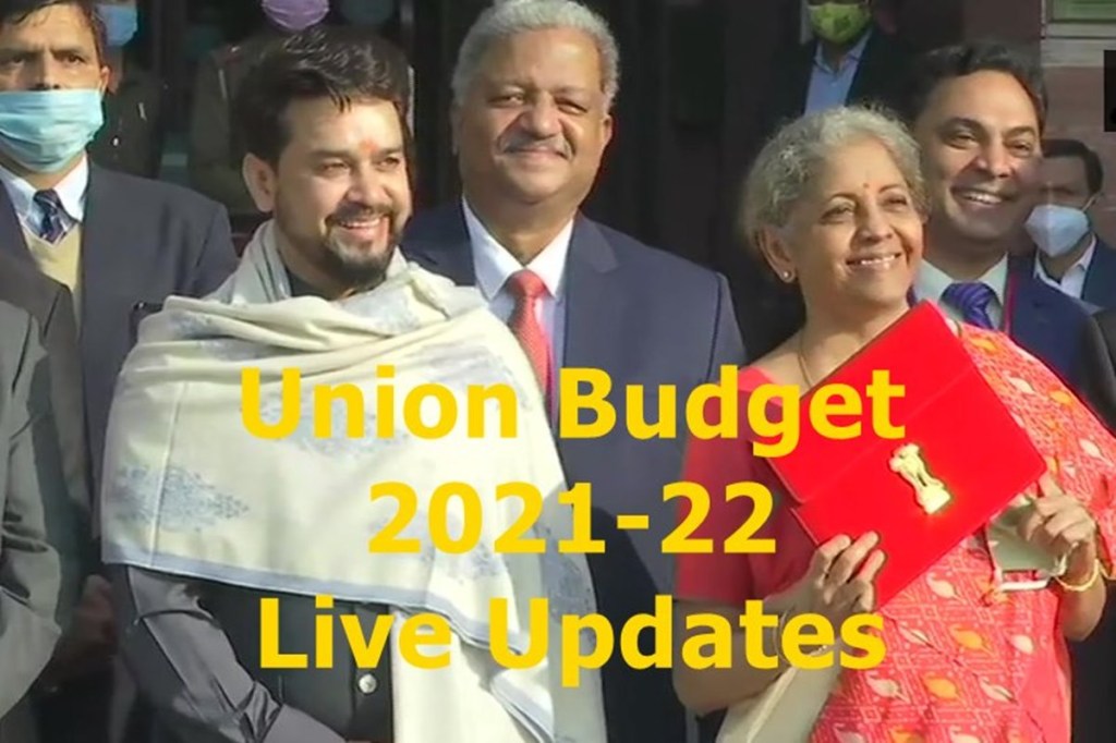 Union Budget 2021 Live Updates, Budget 2021 Live News Union Budget 2021 Live Updates, Budget 2021 Live News
