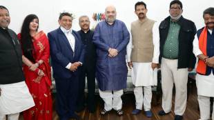 Former West Bengal minister Rajib Banerjee other former TMC leaders join BJP in presence of Amit Shah