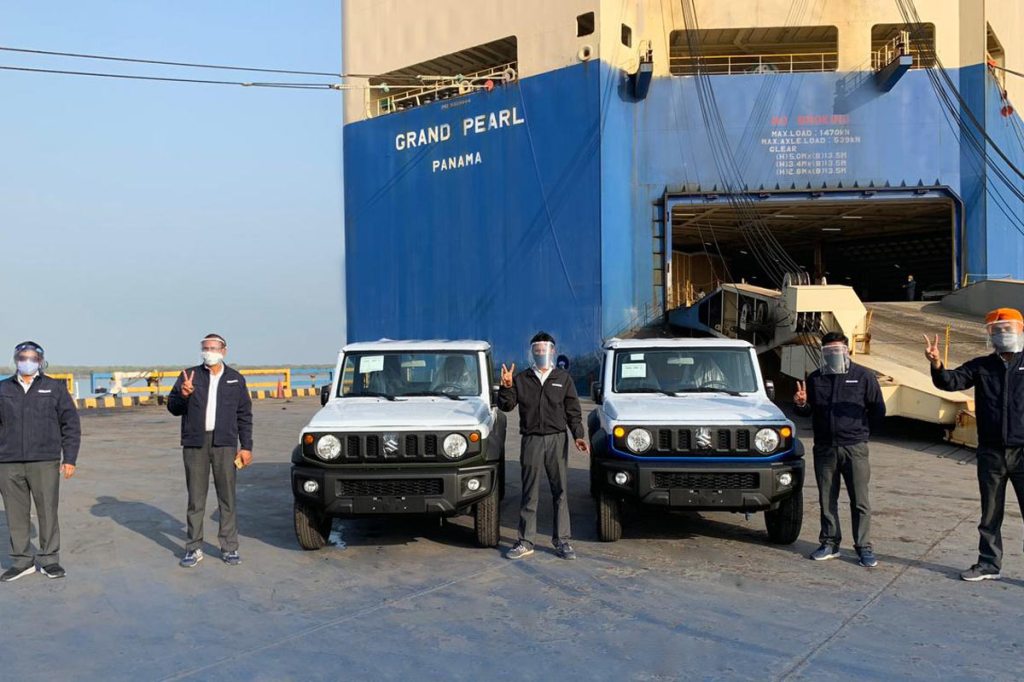 Maruti Suzuki Jimny exports begin: SUV now being made in India
