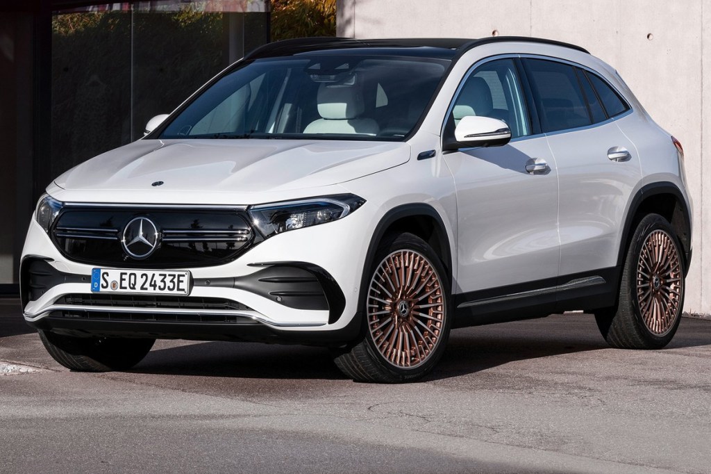 Mercedes-Benz EQA breaks cover: All-electric baby Merc to rival Tesla Model Y