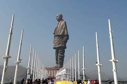statue of unity, Kevadia station