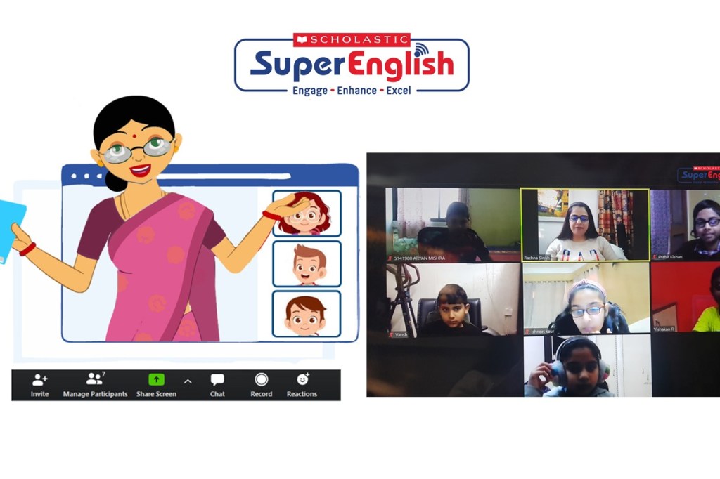 scholastic India, scholastic super english