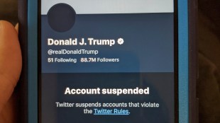 donald trump twitter account suspension