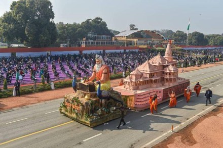 Uttarakhand's tableau on the theme 'Dev Bhoomi -- The Land of the Gods' was adjudged third among the states and union territories, it mentioned.