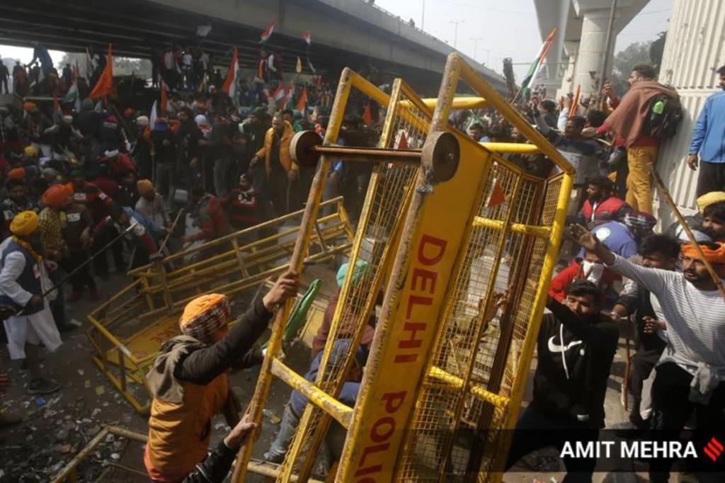 Tractor rally violence FIR