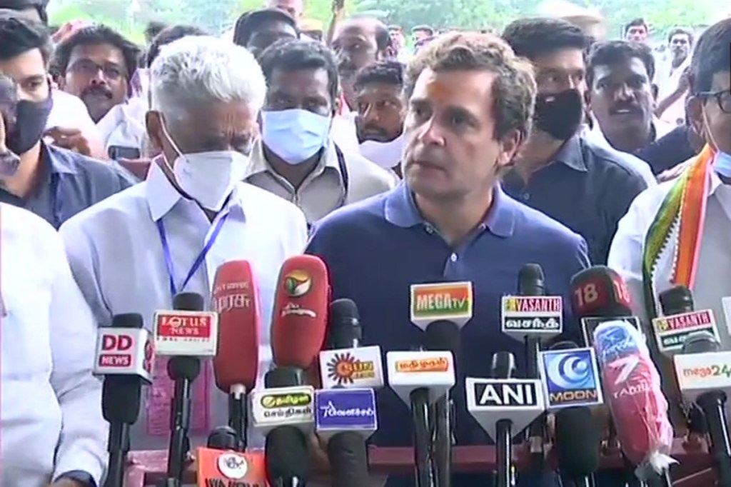 Former Congress chief Rahul Gandhi (ANI)