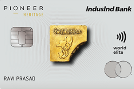 indusind metal credit card