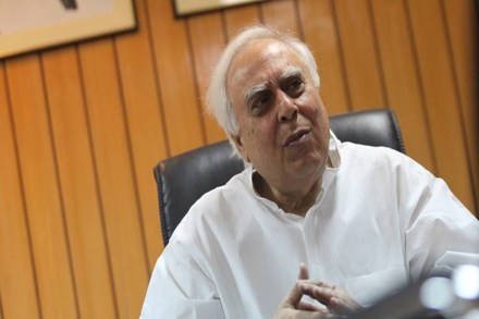 Congress leader Kapil Sibal