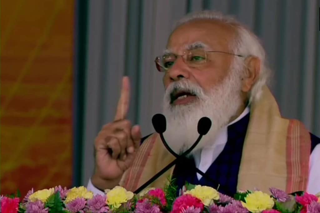 Assam Election PM Narendra Modi rally