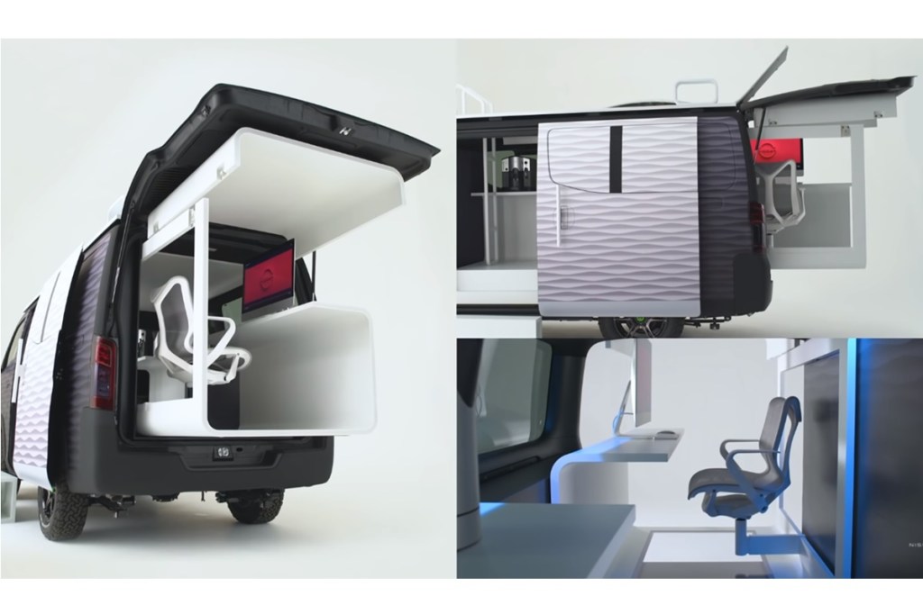 nissan caravan office pod