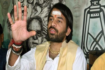 Rashtriya Janata Dal leader Tej Pratap Yadav. (PTI)