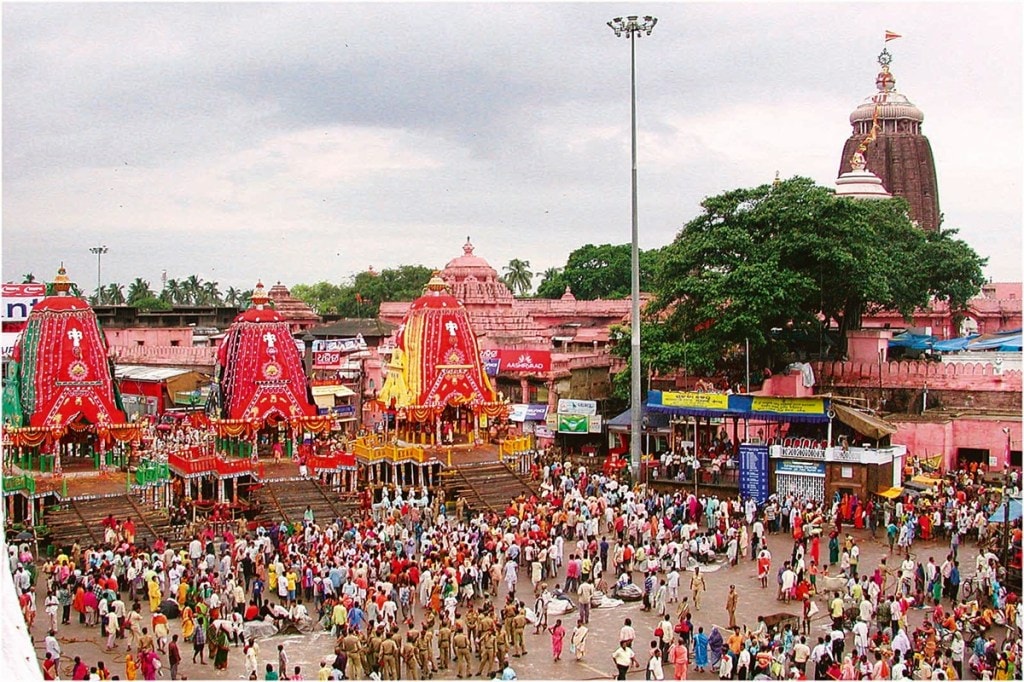 The Chariot festival of Puri, Odisha, is dedicated to Lord Jagannath and is the oldest rath yatra in the world which finds mentions even in Padma Purana, Skanda Purana, Kapila Samhita and Brahma Purana. The Chariot festival of Puri, Odisha, is dedicated to Lord Jagannath and is the oldest rath yatra in the world which finds mentions even in Padma Purana, Skanda Purana, Kapila Samhita and Brahma Purana.