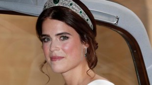 Eugenie married 35-year-old Brooksbank, a businessman, in October 2018 at St. George's Chapel at Windsor Castle.