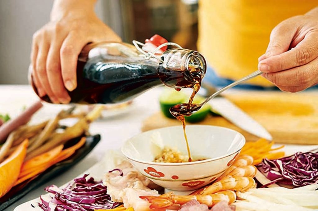 soy sauce makes for a great marinade and pre-cooking seasoning for raw ingredients