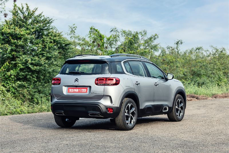 Citroen C5 Aircross will be offered in two variants — Feel and Shine. While a lot of the kit will be offered as standard, the C5 Aircross will offer many cool features like double-glazed front windows, Blind Spot Alert, Driver Attention/Coffee Break Sensor (Break Alert), park assist, Auto headlamps, Cornering Headlamps, Air Purifier, Hill Descent Assist, Hill Start Assist, Keyless Entry, E-Parking Brake, My Citroen App connectivity and “Advanced Comfort Seats”.