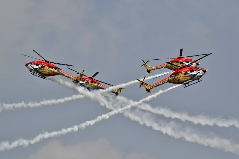 Aero India 2021, Aero India, Aero India 2021 theme, Aero India 2021 bangalore, Aero India 2021 bengaluru, Aero India 2021 live, Aero India 2021 images, Aero India 2021 photos, Aero India 2021 pics, rajnath singh, defence, Tejas, Sukhoi, Rafale, Hawk, Surya Kiran aircraft, Bengaluru Air Show