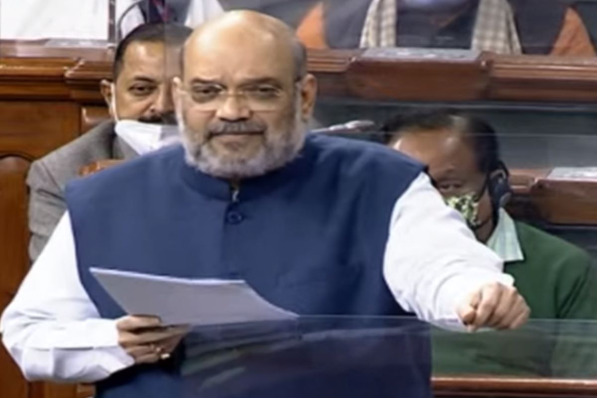 Amit Shah Lok Sabha Jammu and Kashmir