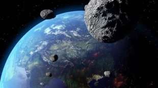 asteroid, near earth object, asteroid earth fly by