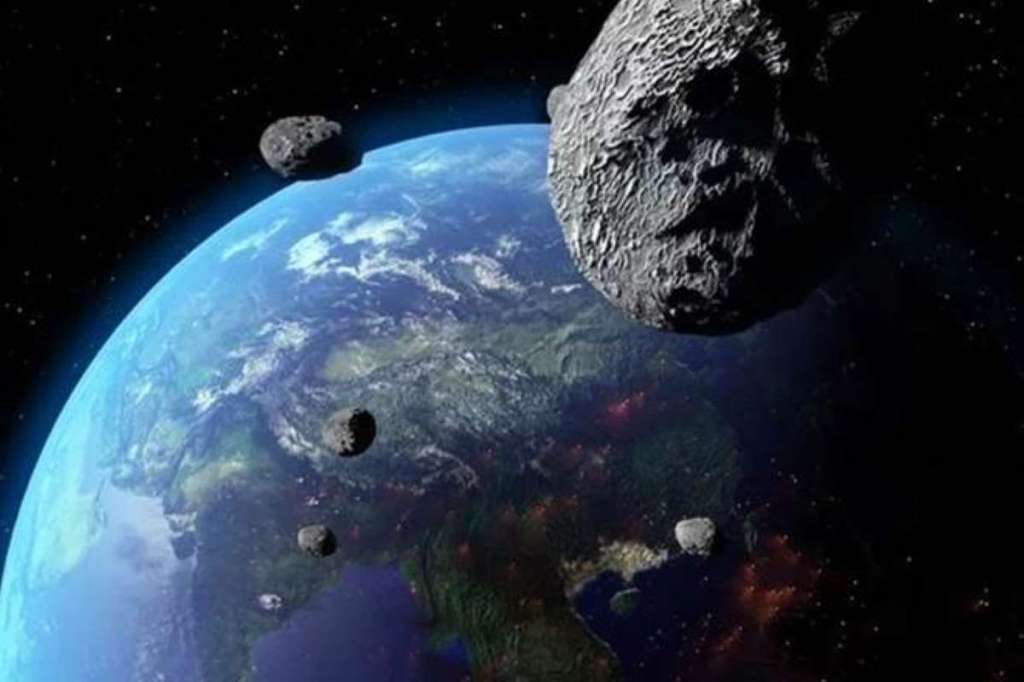 asteroid, near earth object, asteroid earth fly by