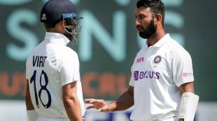 Cheteshwar Pujara Virat Kohli