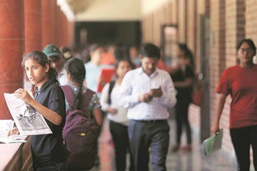 JNU, Ambedkar university, DU, students protest for reopening classes