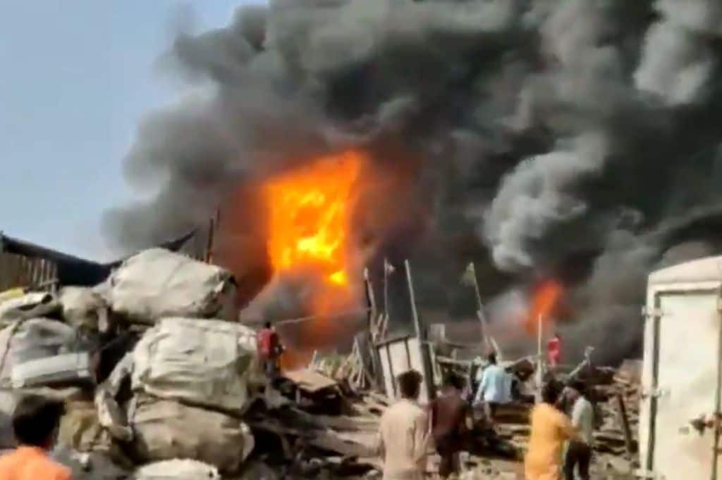 Mumbai fire today