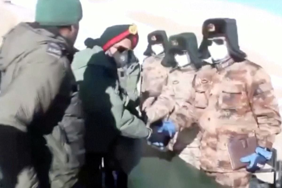 India China ladakh border dispute