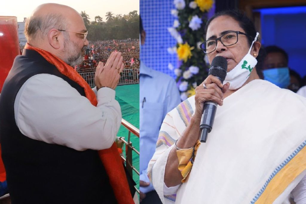West bengal Election BJP vs TMC Mamata Banerjee Amit Shah