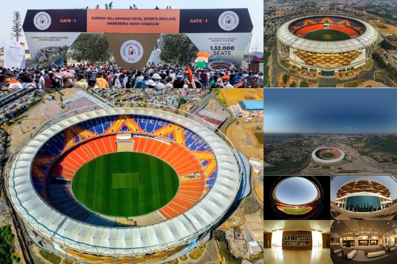 Motera Stadium, Sardar Patel Stadium, Narendra Modi Stadium, Ahmedabad Stadium, Motera, world biggest cricket stadium, world largest cricket stadium, biggest cricket stadium in world, Motera stadium news, Gujarat, Ahmedabad, Amit Shah, President Ram Nath Kovind