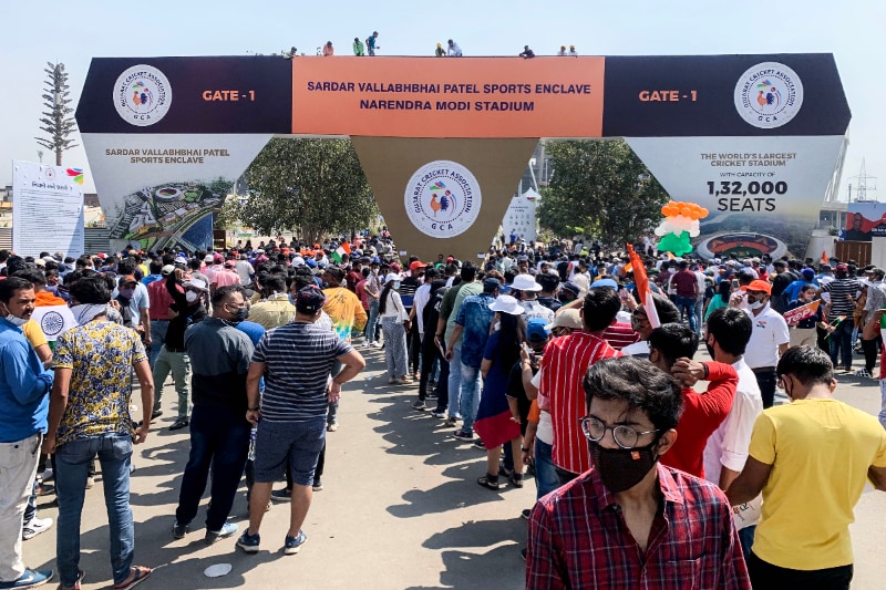 Motera Stadium, Sardar Patel Stadium, Narendra Modi Stadium, Ahmedabad Stadium, Motera, world biggest cricket stadium, world largest cricket stadium, biggest cricket stadium in world, Motera stadium news, Gujarat, Ahmedabad, Amit Shah, President Ram Nath Kovind