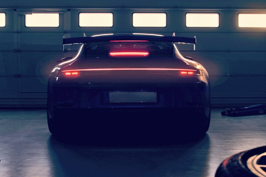 Porsche 911 GT3 teaser released: Faster, more powerful sportscar reveal on February 16