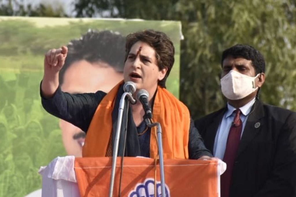 The All India Congress Committee (AICC) general secretary, who is in poll-bound Assam on a two-day visit, also claimed that her party will hike daily wages of tea garden workers to Rs 365 from the existing Rs 167, and provide at least 25,000 government jobs to youth.