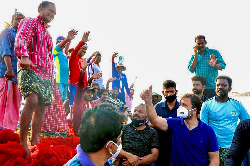 Rahul Gandhi, Rahul Gandhi news, Rahul Gandhi latest, Rahul Gandhi photos, Rahul Gandhi Kerala photos, Kerala, Kerala elections, Kerala news, Congress, BJP, Kollam