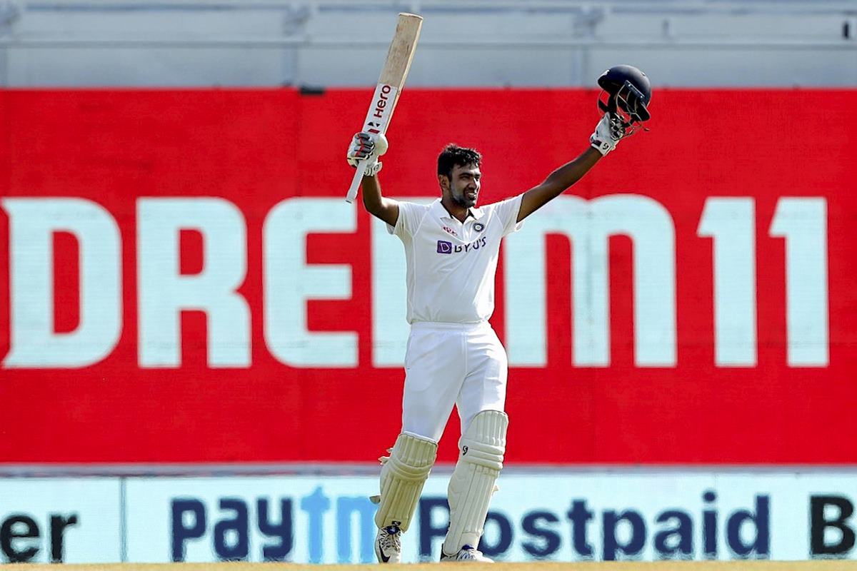 Ravichandran Ashwin century India vs England 2nd Test MAC Chepauk Stadium Chennai