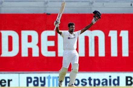 Ravichandran Ashwin century India vs England 2nd Test MAC Chepauk Stadium Chennai