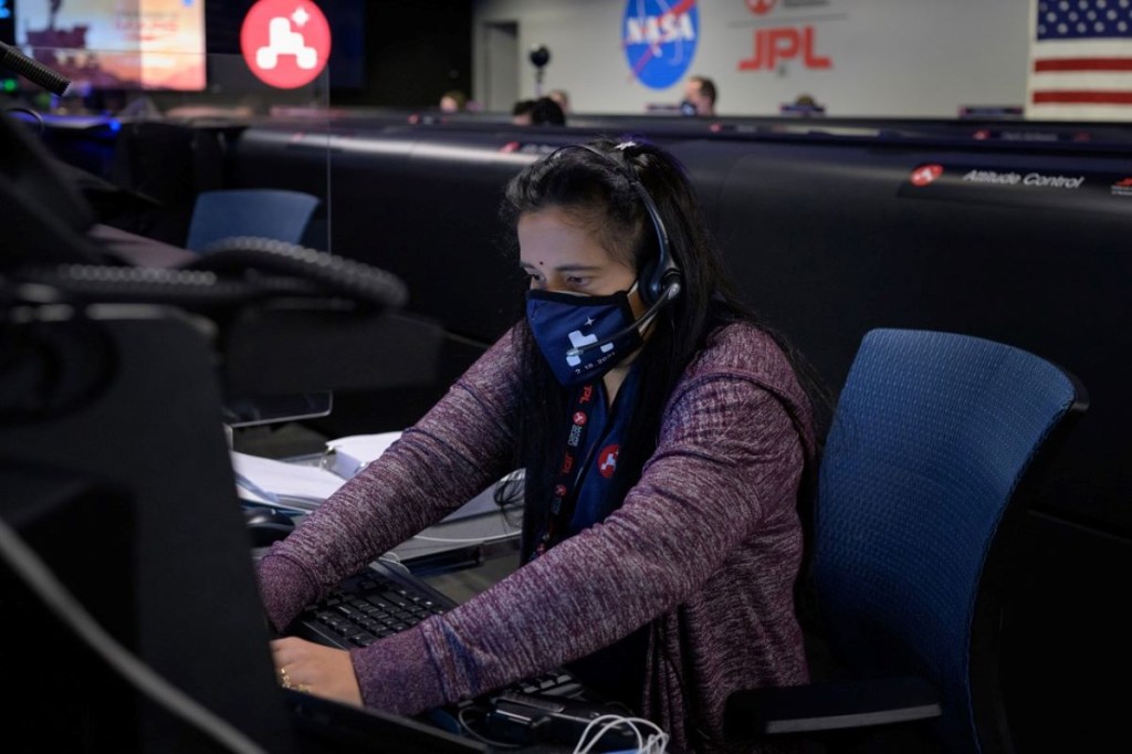 She interned at various departments of NASA, from JPL to Goddard Space Centre. (Image: NASA/Bill Ingalls) She interned at various departments of NASA, from JPL to Goddard Space Centre. (Image: NASA/Bill Ingalls)