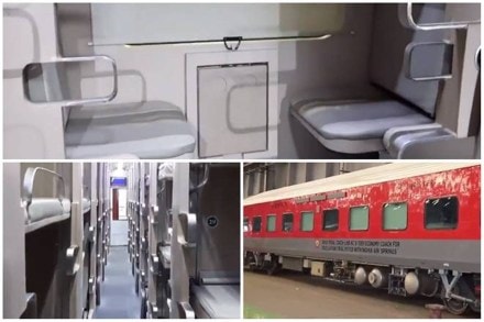 AC 3-tier economy class, LHB coach AC 3-tier economy class, LHB coach