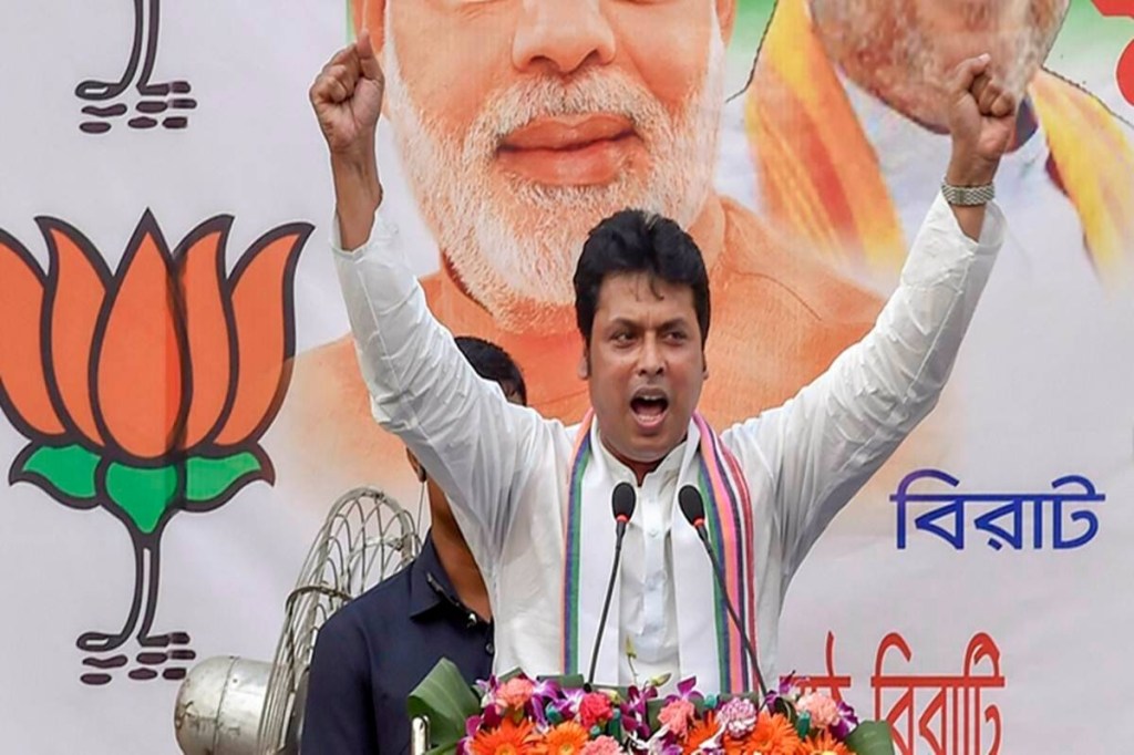 Tripura chief minister Biplab Deb