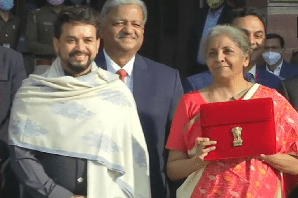 The government has also introduced a dedicated application- Union Budget Mobile App for users to access budget related information and documents. Image: ANI