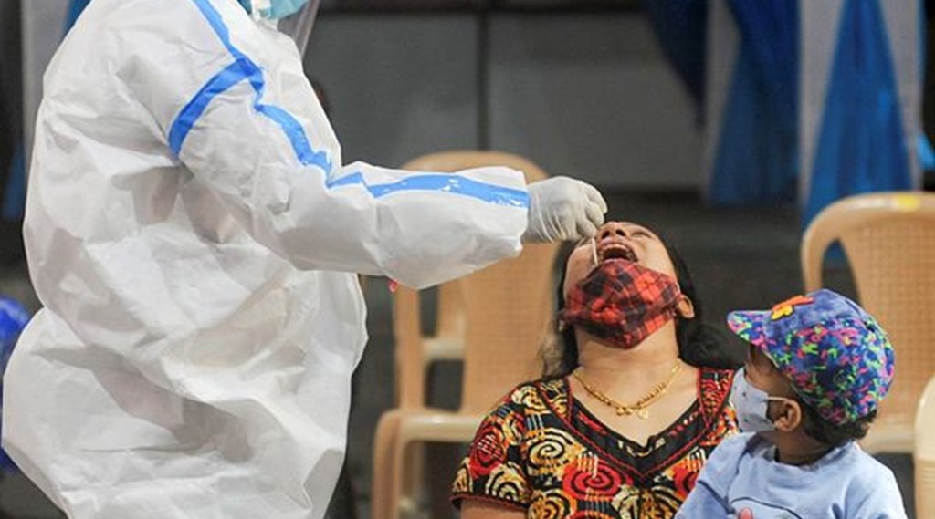 About 1800 samples are to be collected cumulatively by this team in two shifts-one in morning between 9 am to 12 pm and one in the afternoon between 2 pm and 4 pm.