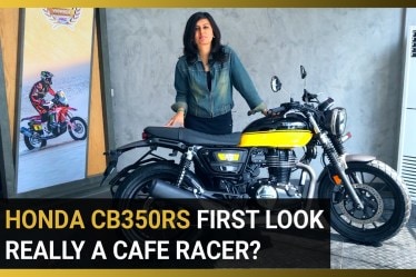 honda cb350rs first look video