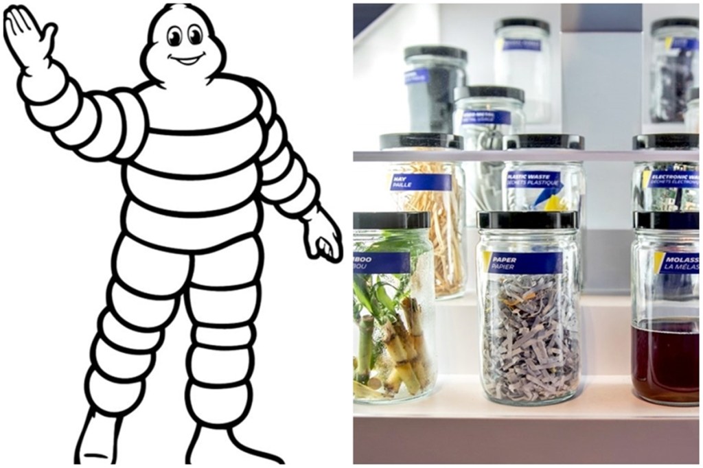 michelin 100 percent recycled tires