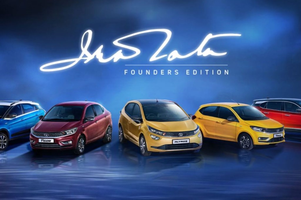 Tata Motors introduces ‘Founders Edition’ for all models with J.R.D Tata’s signature: Includes Harrier, Altroz