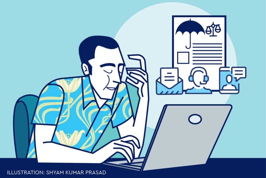 The ombudsman acts as a counsellor and mediator and arrives at a fair recommendation based on the facts of the dispute.